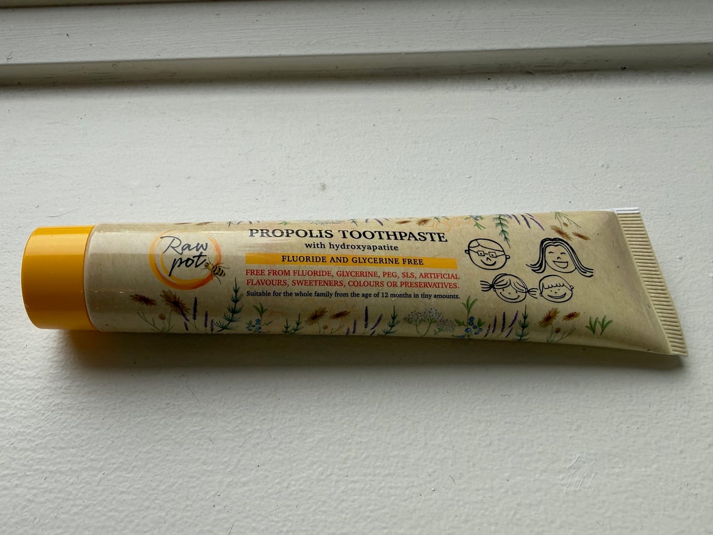 Customer photo review of Propolis toothpaste
