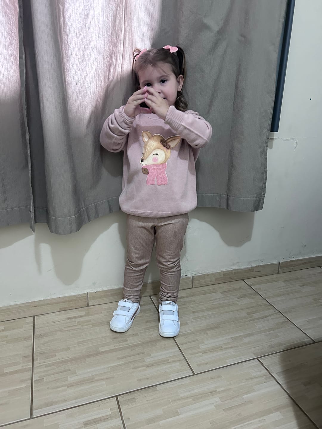Customer photo review of Blusão em Tricot 100% Algodão 87236 Kukiê Infantil Menina