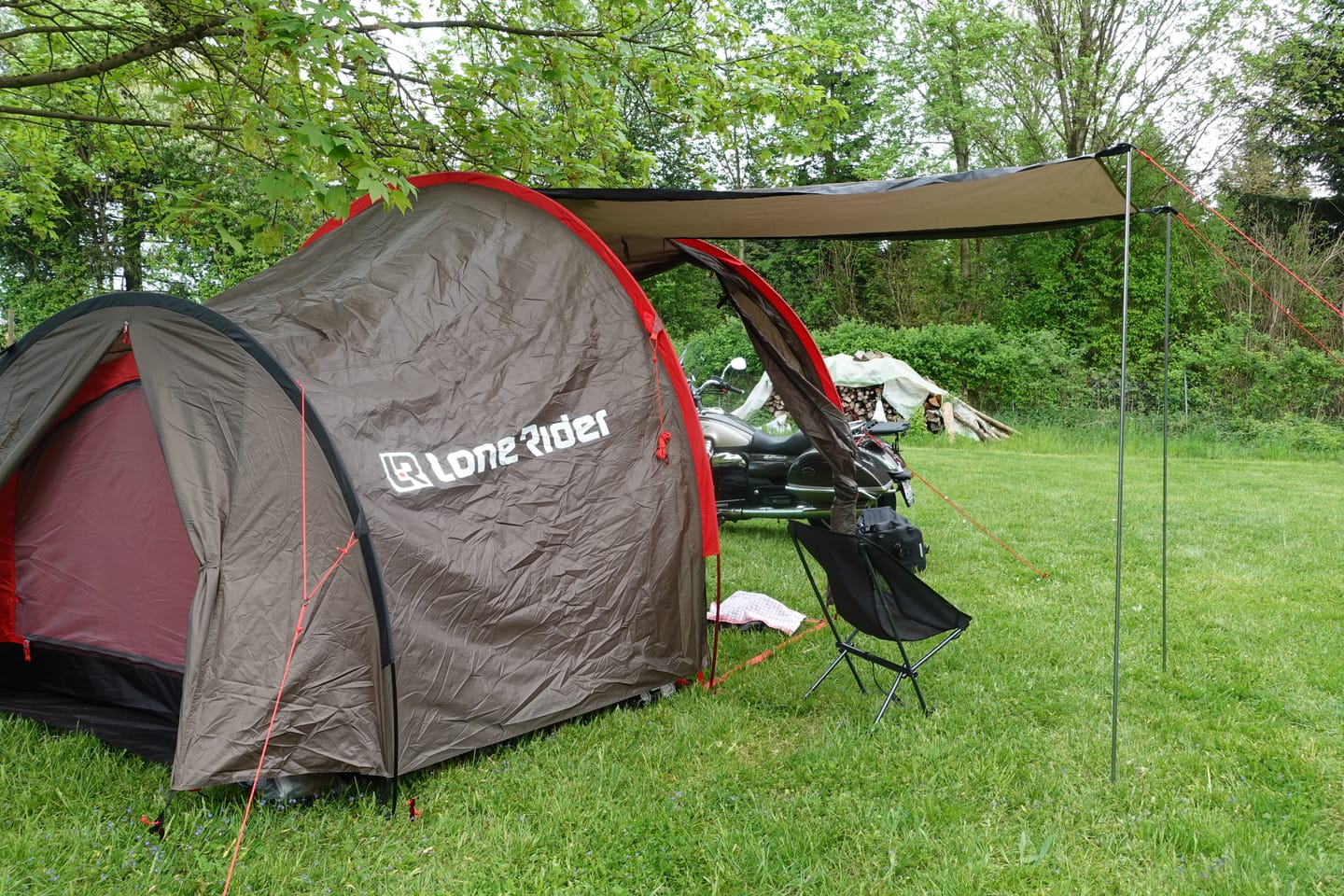 Customer photo review of MotoTent Awning Kit