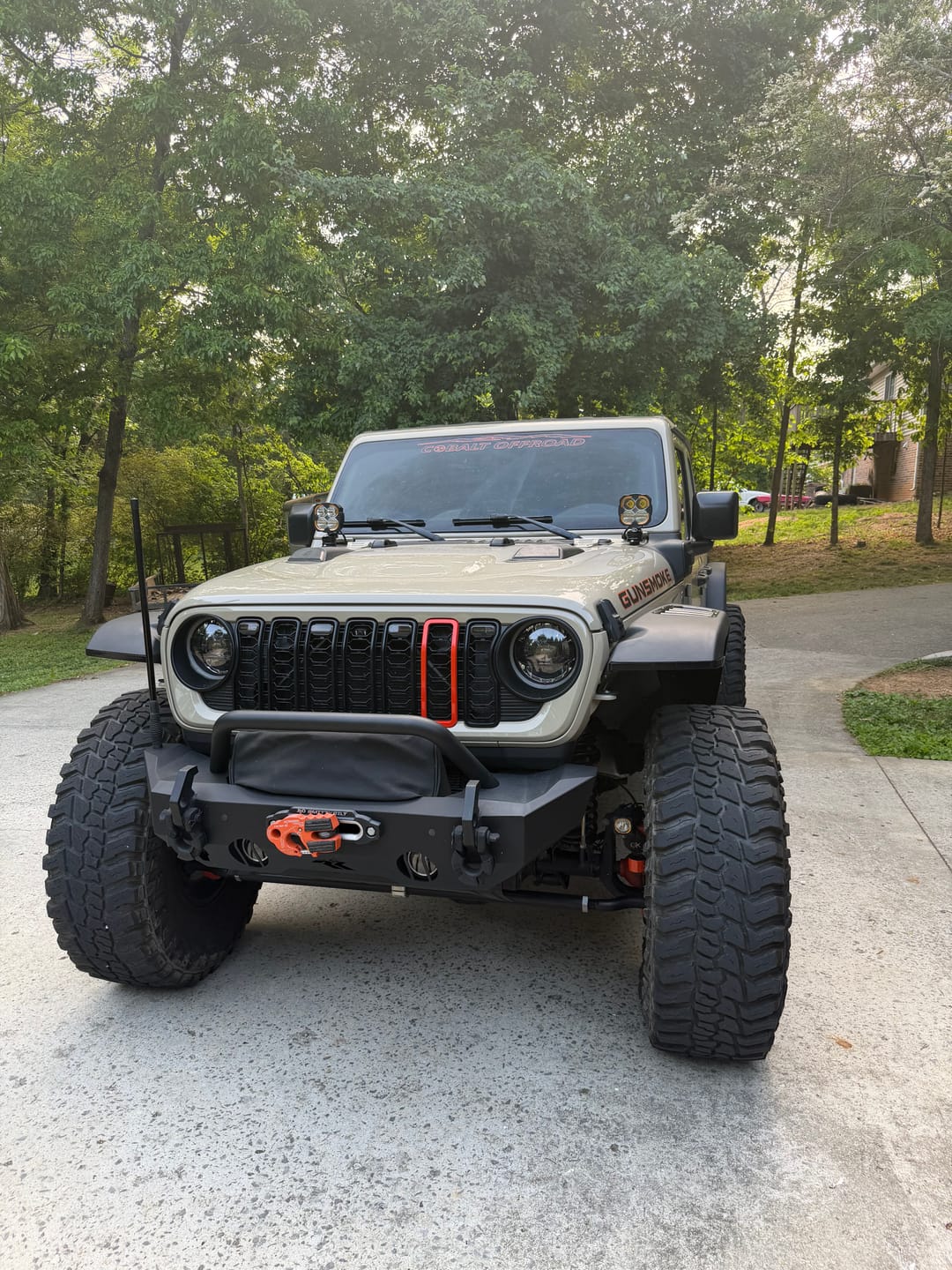 Customer photo review of Slot Cover for 2024 Grille Wrangler JL JT Grille