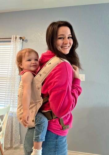 Customer photo review of Happy Toddler Carrier