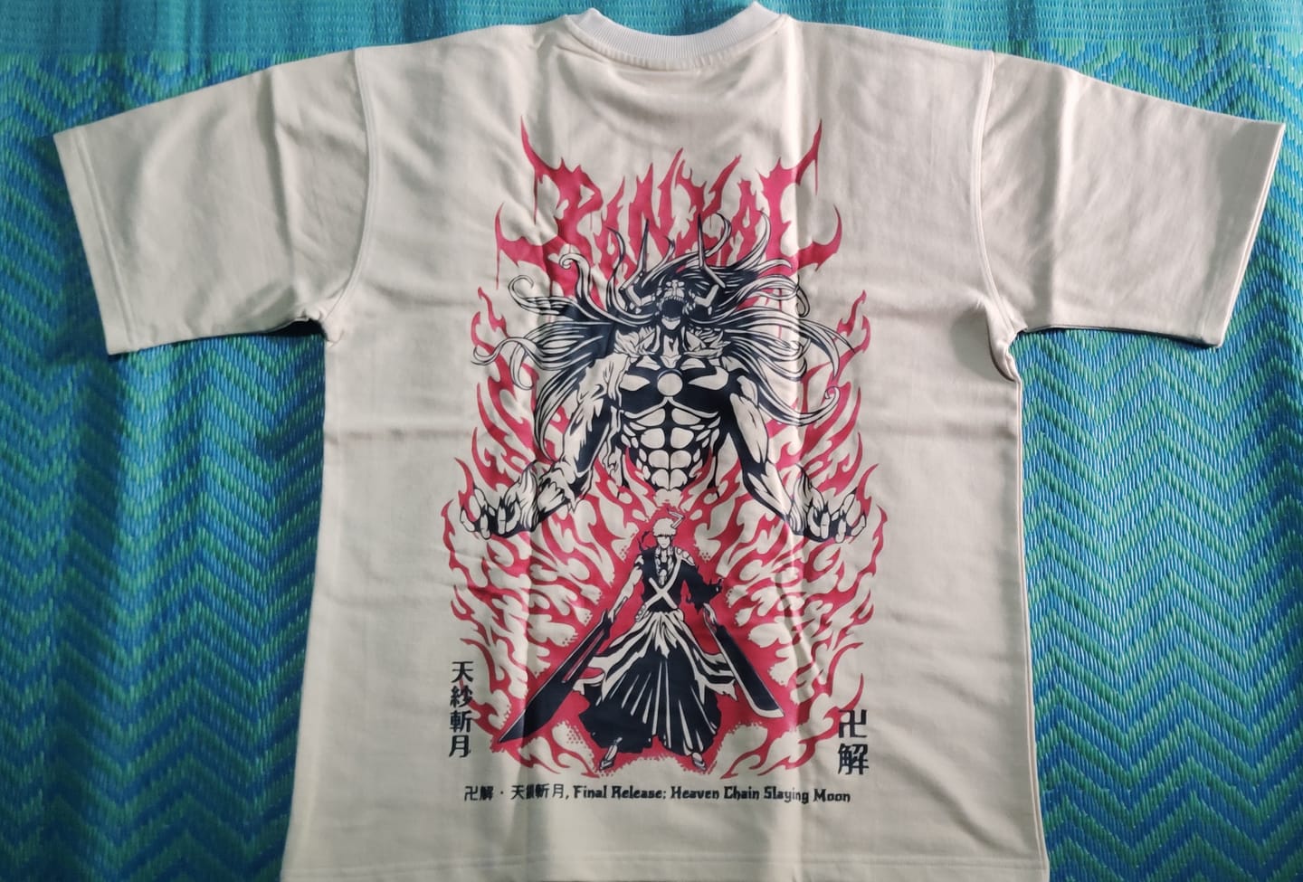 Customer photo review of The Final Getsuga // Screen & Puff // 350 GSM Cotton Fleece Hoodie