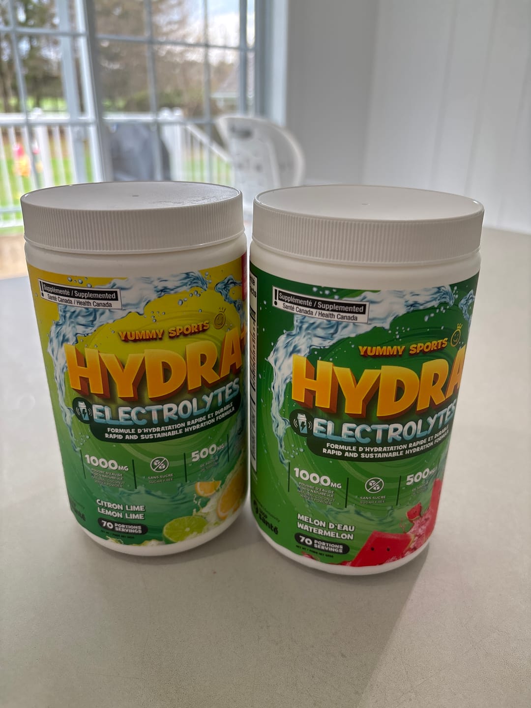 Customer photo review of Yummy Sports - Hydra + Électrolytes - 525g