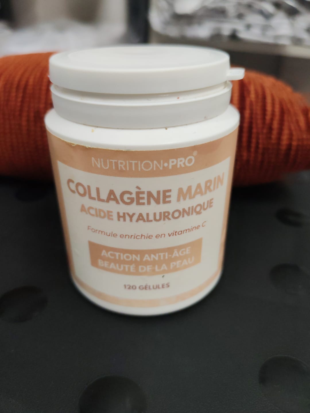 Customer photo review of COLLAGÈNE MARIN / ACIDE HYALURONIQUE - 120 GÉLULES