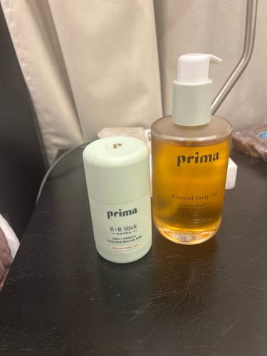 Customer photo review of R+R Stick | Extra Strength Cooling Rescue Stick with Arnica & Menthol