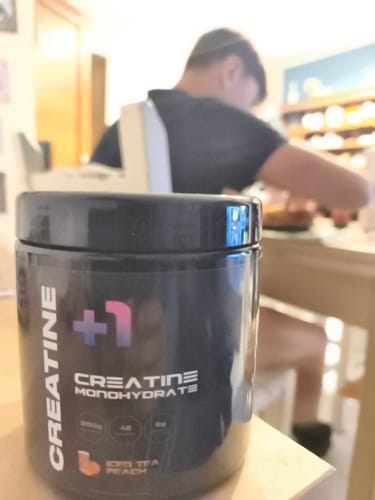 Customer photo review of +1© PREMIUM CREATINE MONOHYDRATE (300g)