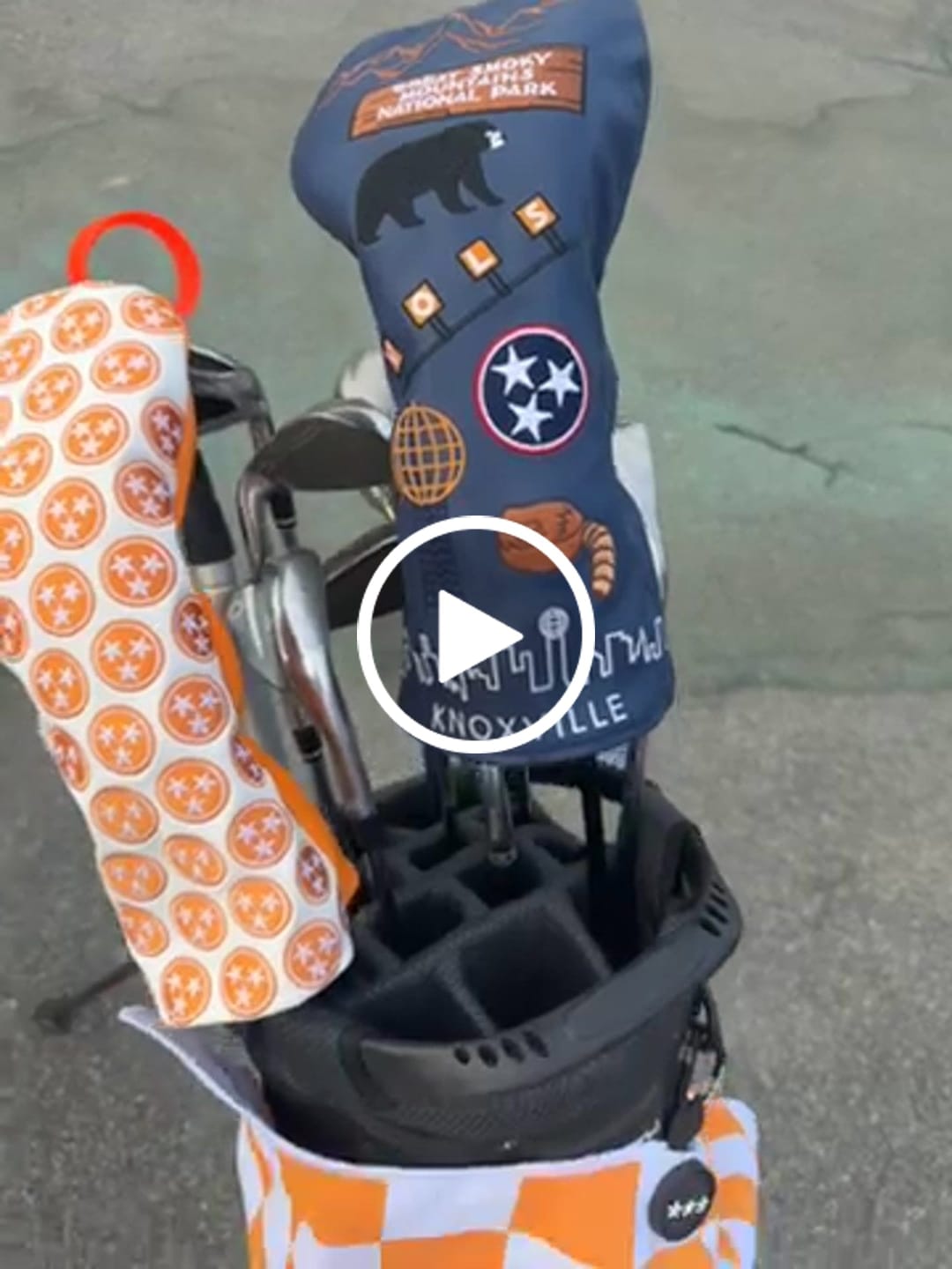 Customer video review of 3SG - Tri-Star Orange & White Hybrid Cover