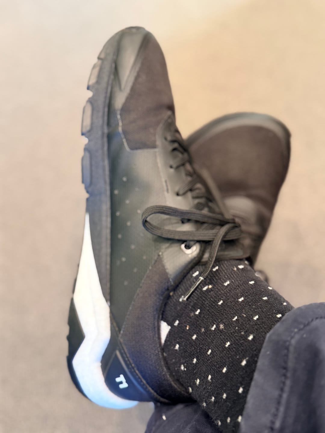 Customer photo review of Notace Yama T1 Mens Black/White