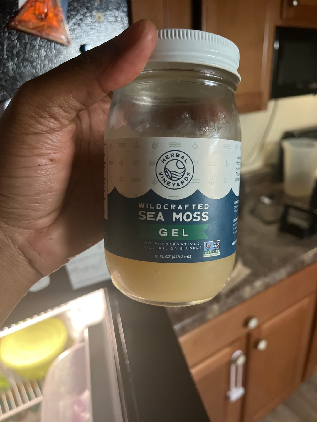 Customer photo review of 60 Day Sea Moss Gel Dynamic Duo