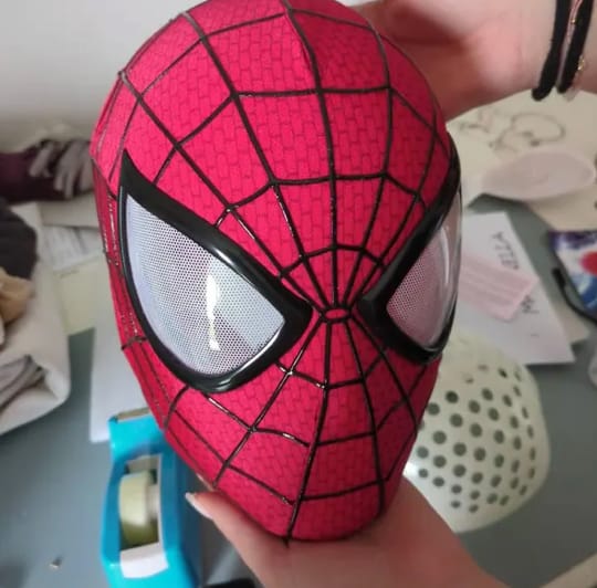 Customer photo review of The Amazing Spider-Man 2 Mask ( Cosplay Version)
