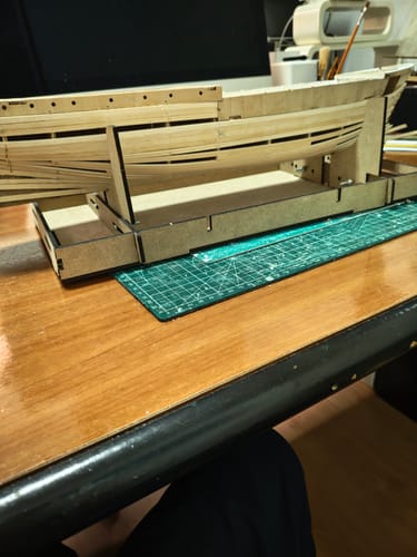 Reseña con foto de un cliente sobre Maqueta Barco Endurance