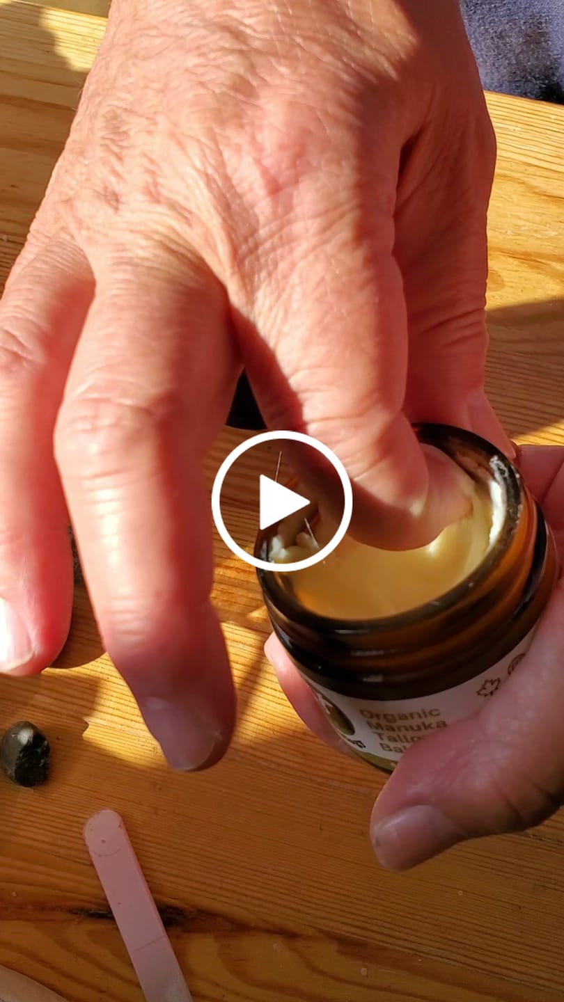 Customer video review of Organic Manuka Tallow Balm, 60 ml