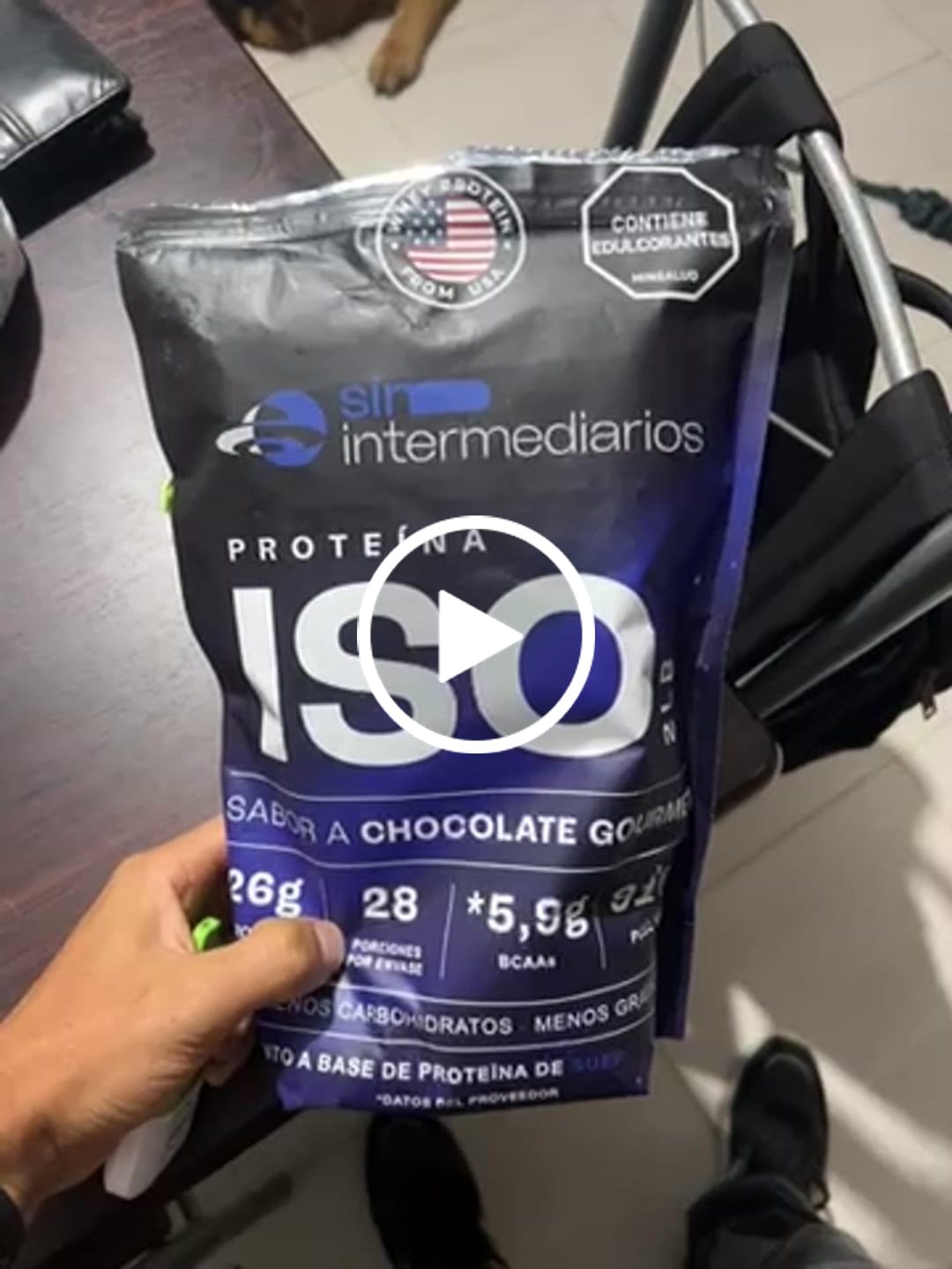 Customer video review of Proteína Aislada ISO - Chocolate