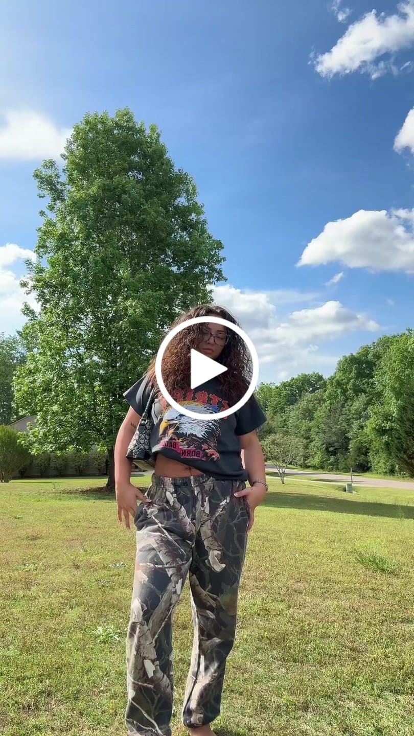 Customer video review of BORN BADDIE VINTAGE TEE