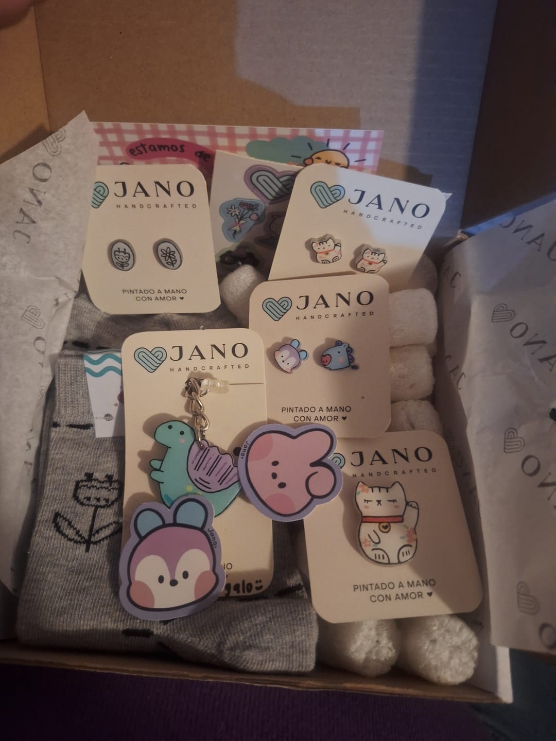 Customer photo review of Aretes | Mang
