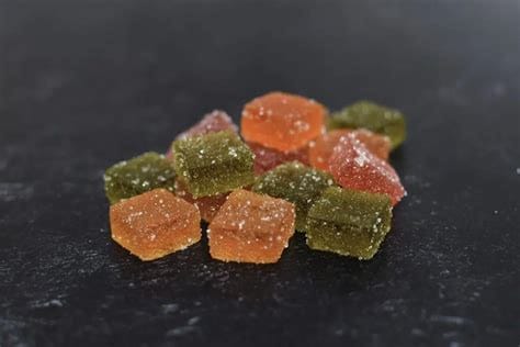 Customer photo review of Hash Rosin Gummies