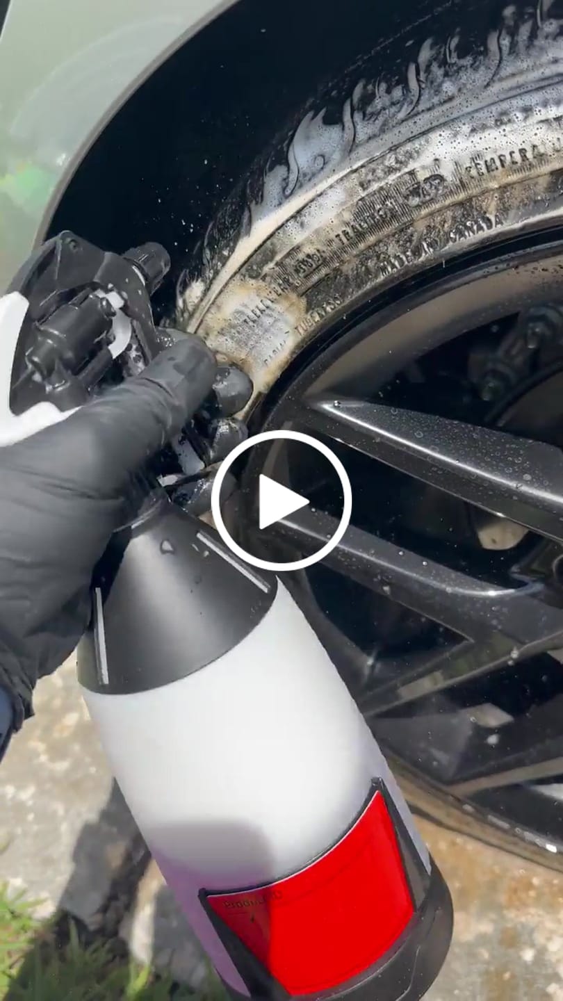 Customer video review of Tire Cleaner