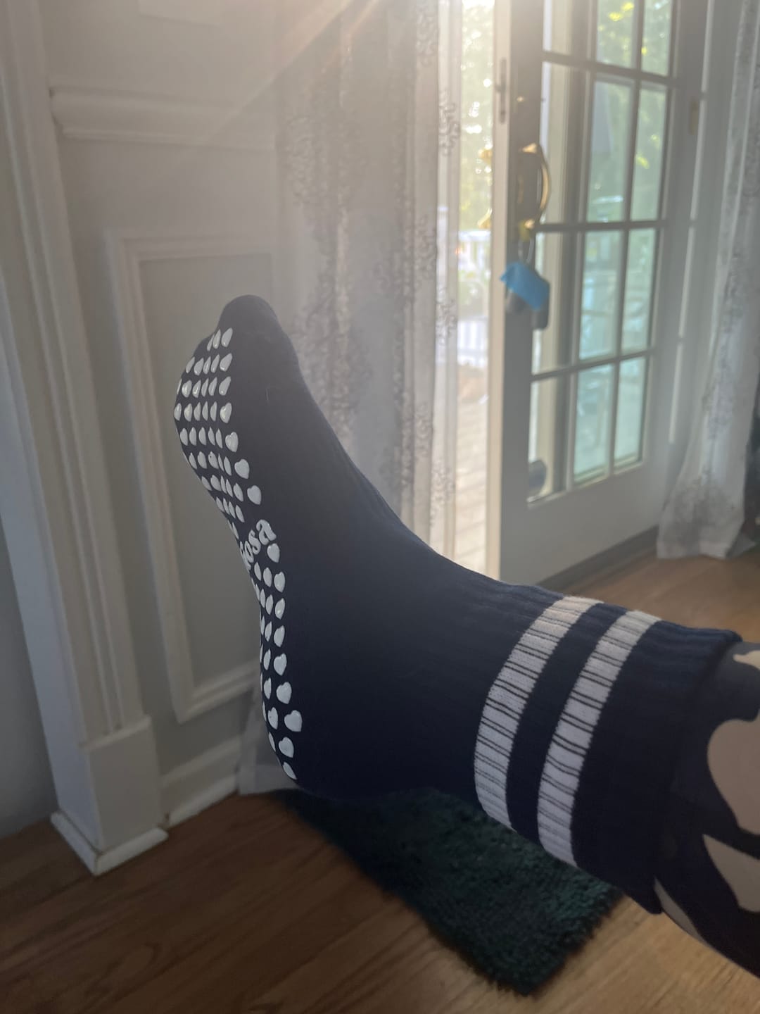 Customer photo review of Dual-Direction Grip Stripes - Navy