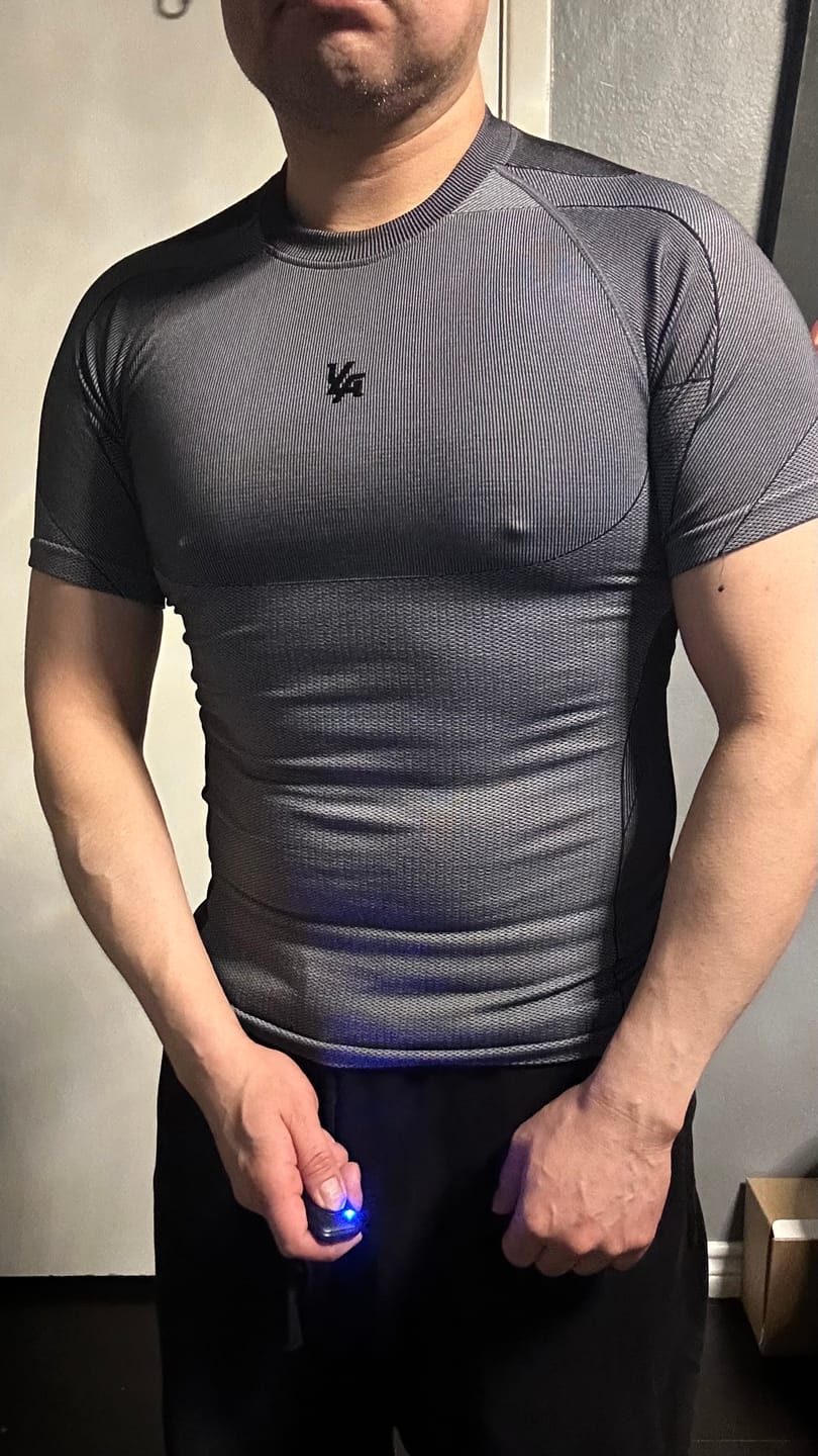 Customer photo review of 4339 - Forme Compression Tees