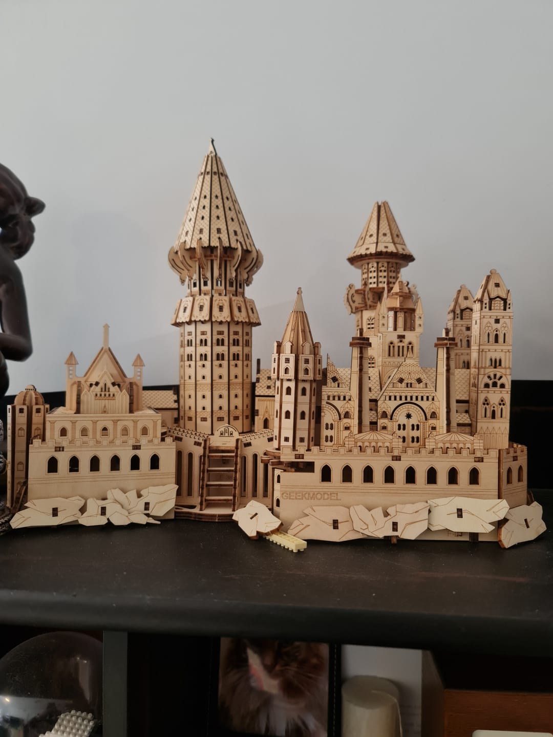 Customer photo review of Rokrgeek Magic School Music Box 3D Wooden Puzzle