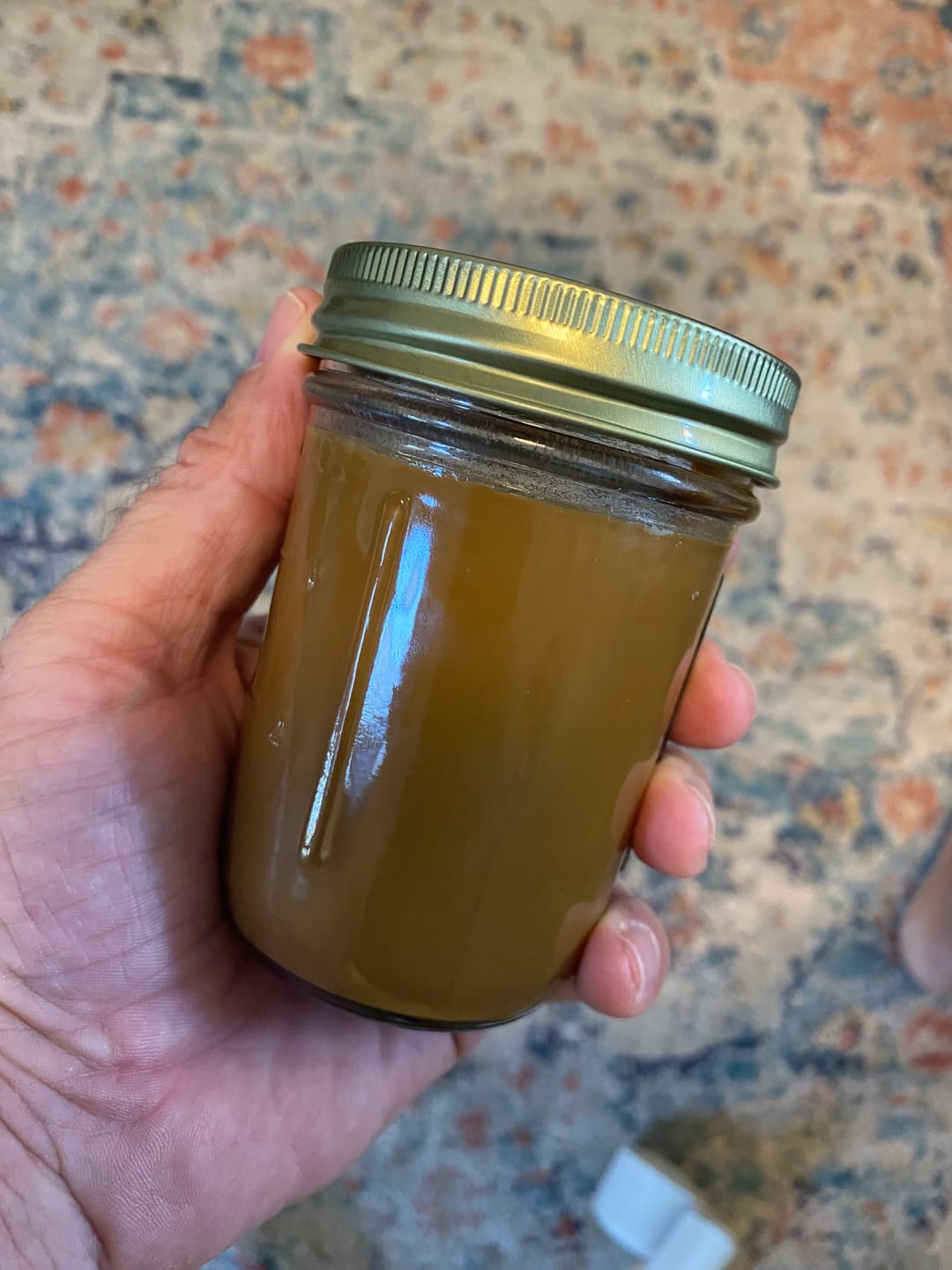 Customer photo review of Pure Organic BATANA OIL Raw UNCUT 4 oz to 1 gallon from Honduras