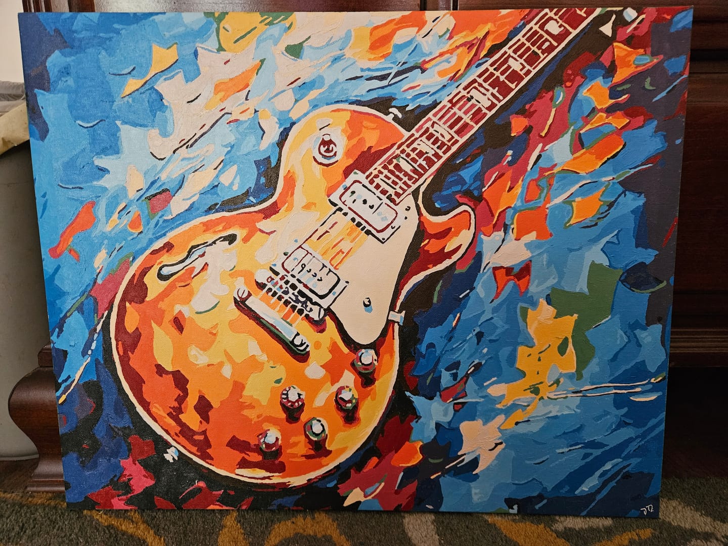 Customer photo review of Resting Guitar