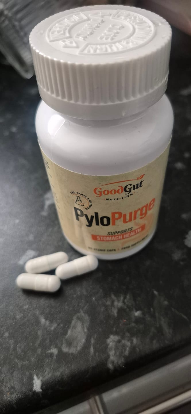 Customer photo review of PyloPurge - Herbal Treatment For H Pylori Bacteria
