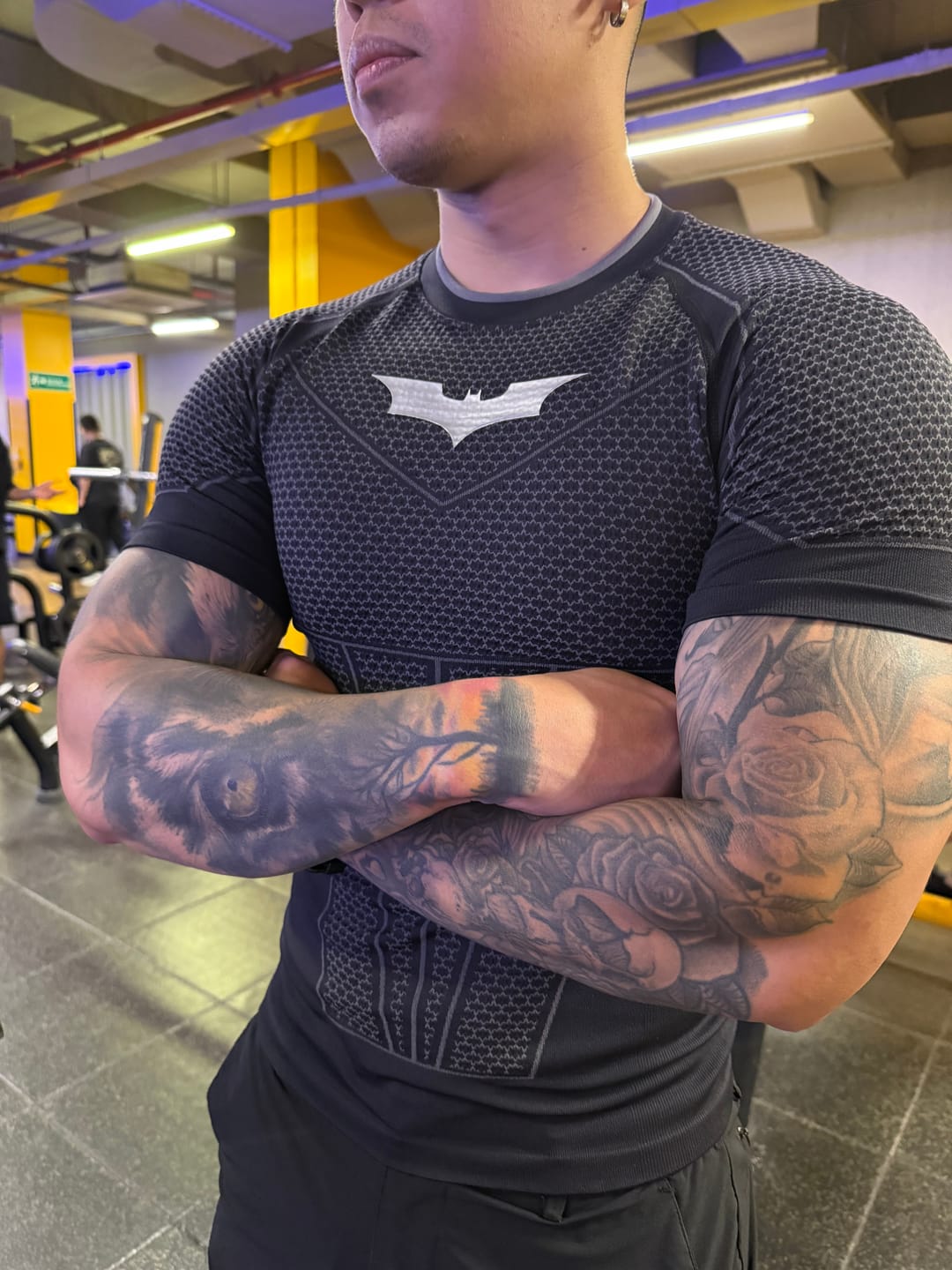Customer photo review of 4259 - Batman Compression Tees