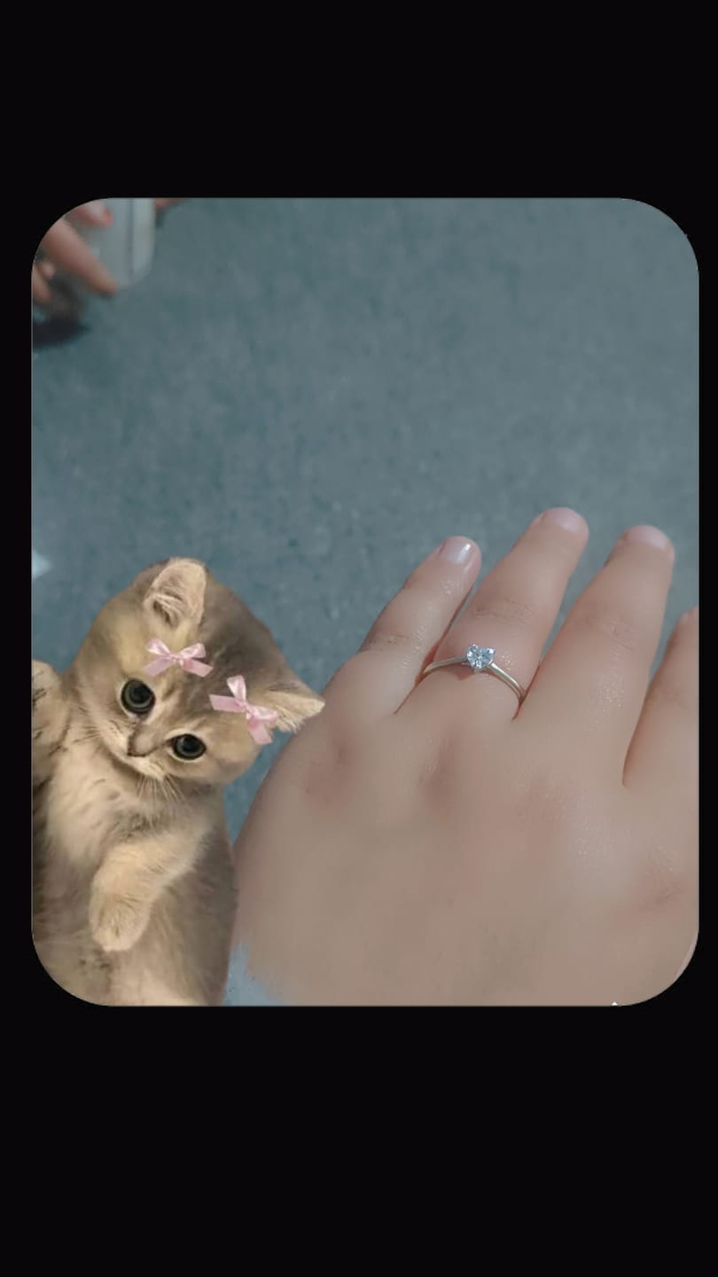 Customer photo review of Soulmate Spark 925 Silver Ring