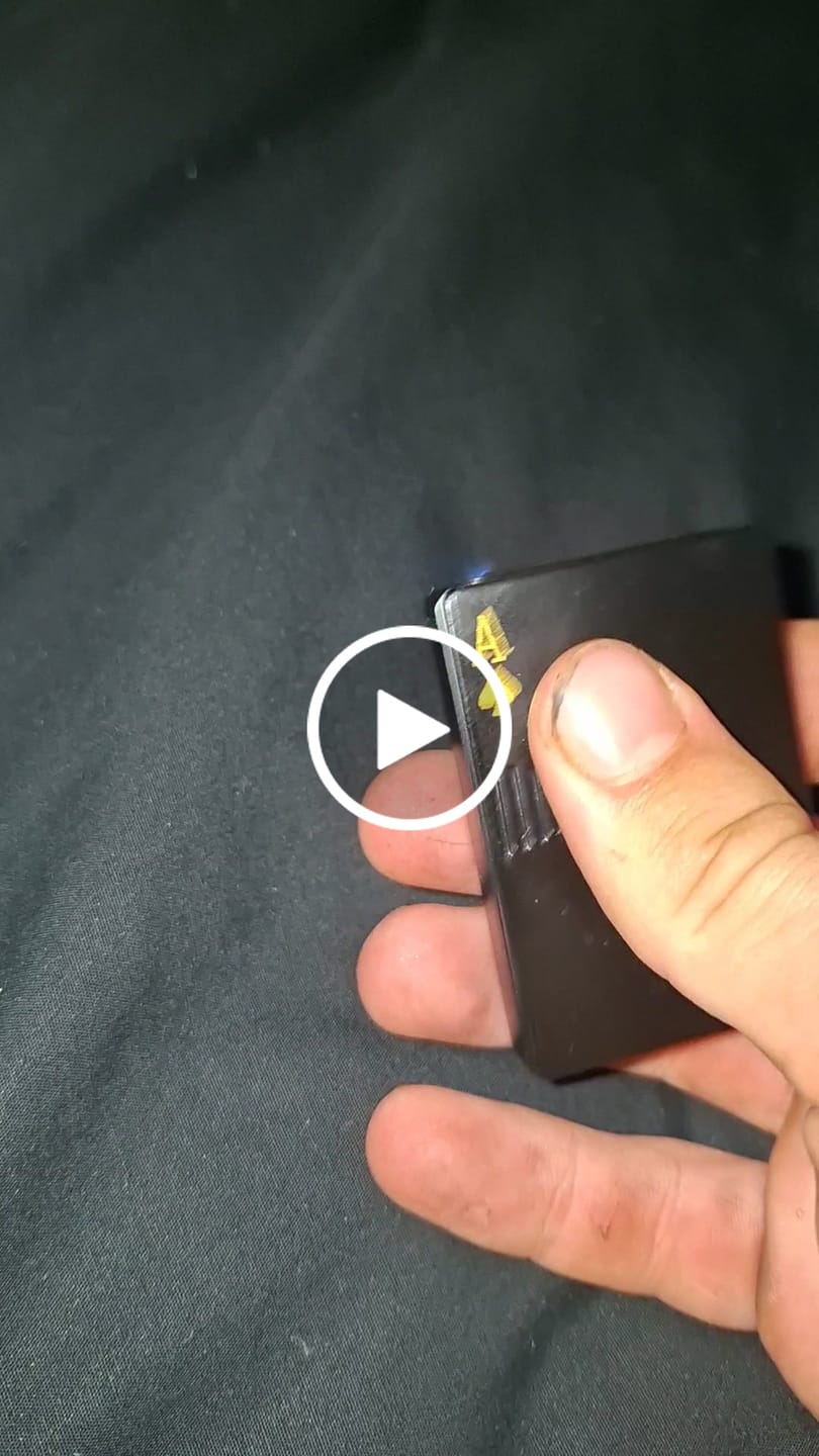Customer video review of Card Lighter