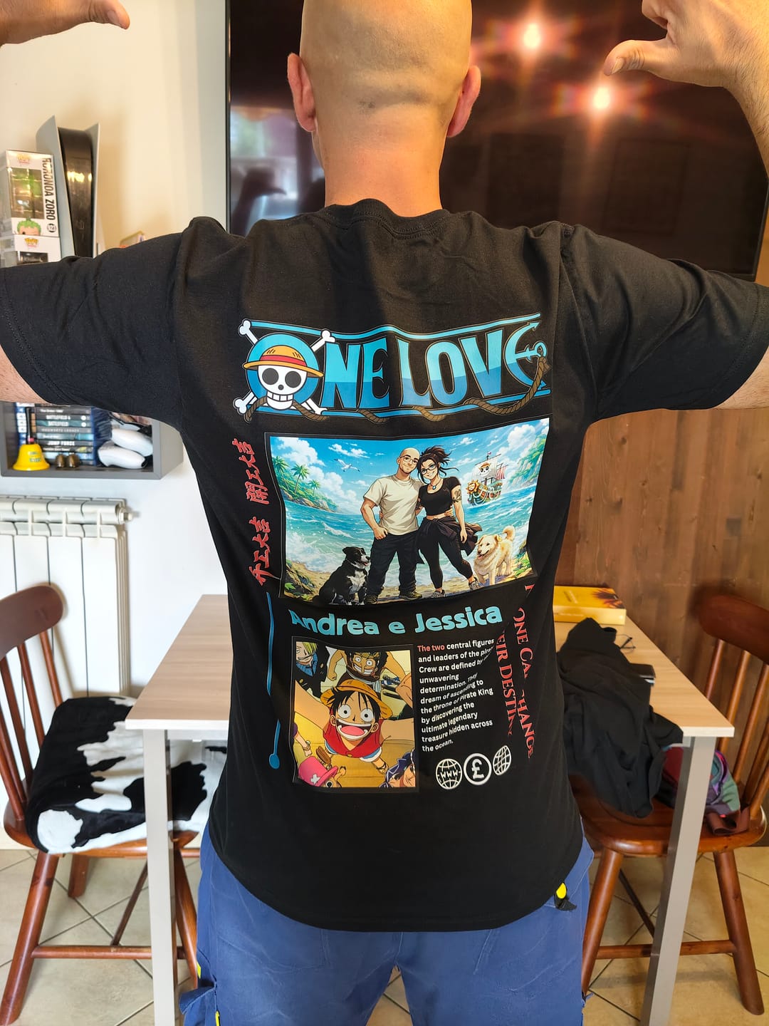 Customer photo review of ONE LOVE - Personalizzabile