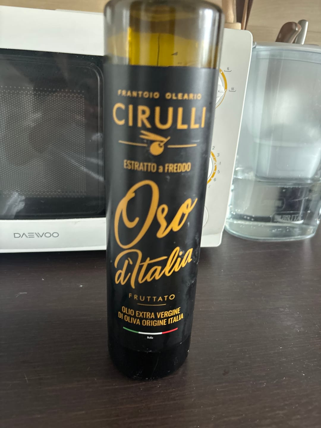 Customer photo review of 1 bottiglia di olio extravergine di oliva • 750ml