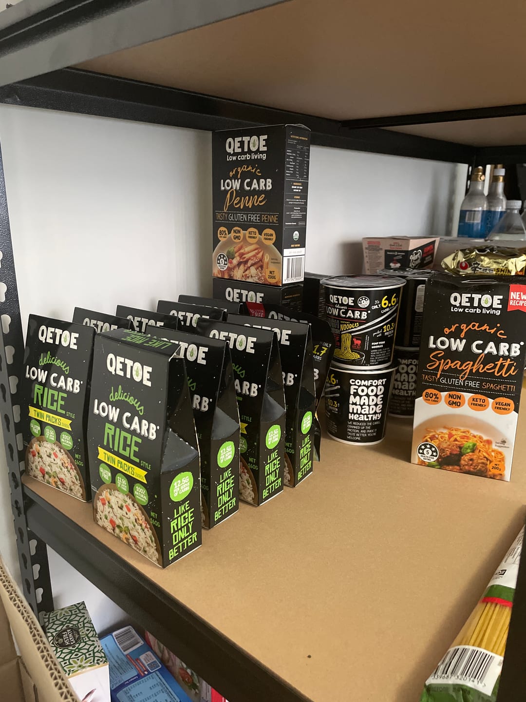 Customer photo review of Qetoe Low Carb Rice BULK VALUE 10 X TWIN PACKS
