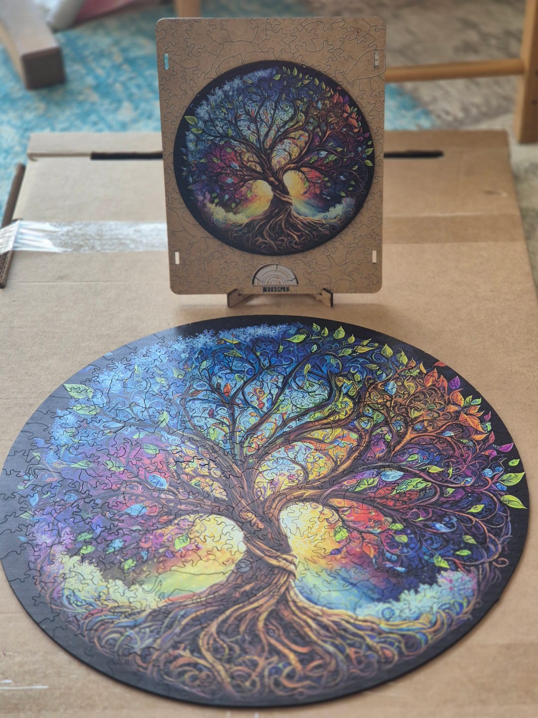 Customer photo review of Hayat Ağacı - Ahşap Puzzle
