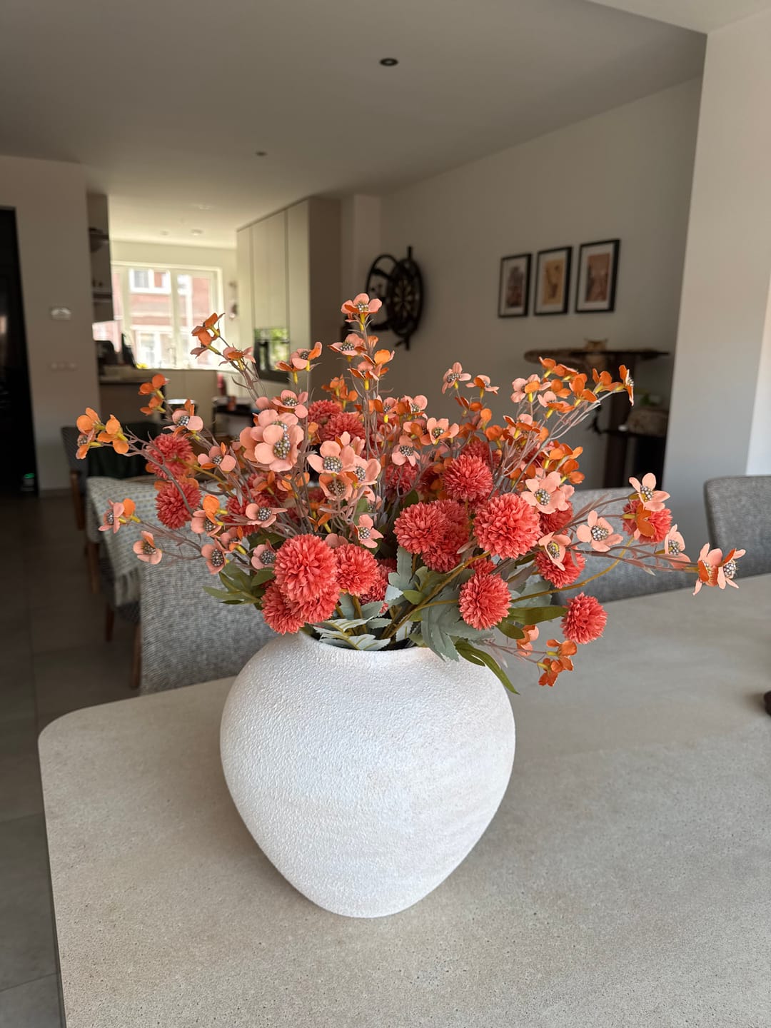 Customer photo review of Wax Arrangement - Terracotta