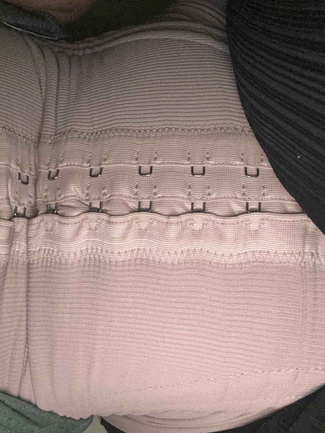 Customer photo review of Microfiber Waist And Abdomen Control Corset
