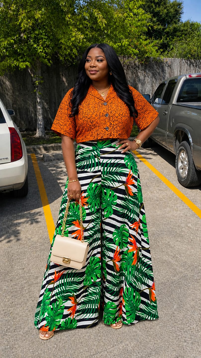 Customer photo review of Idunnu Palazzo Set