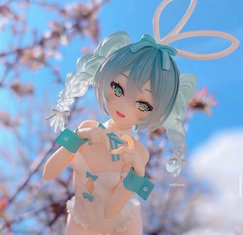 Customer photo review of Hatsune Miku, BiCute Bunnies, Vocaloids, FuRyu, ca. 27 cm