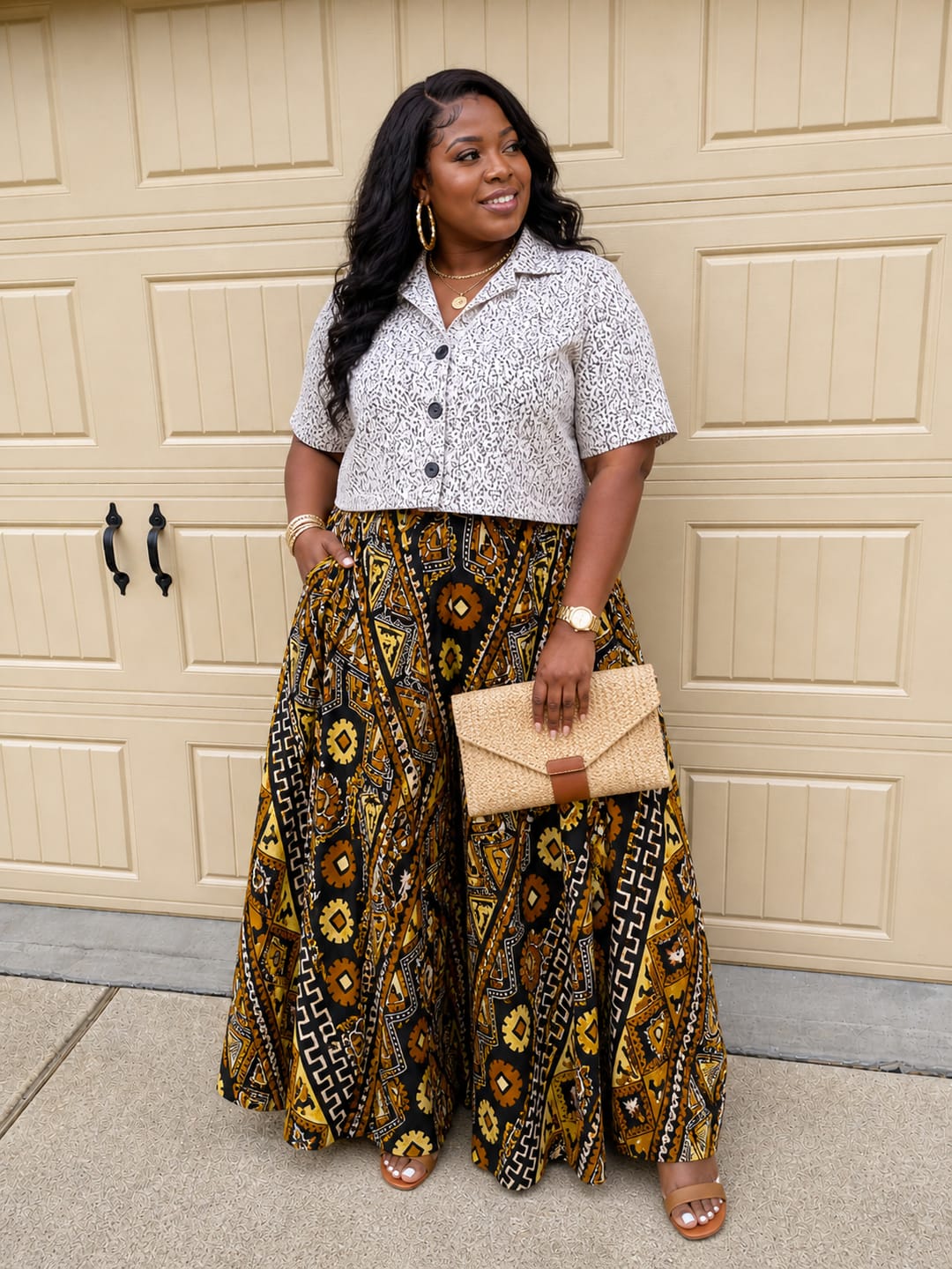 Customer photo review of Idunnu Palazzo Set