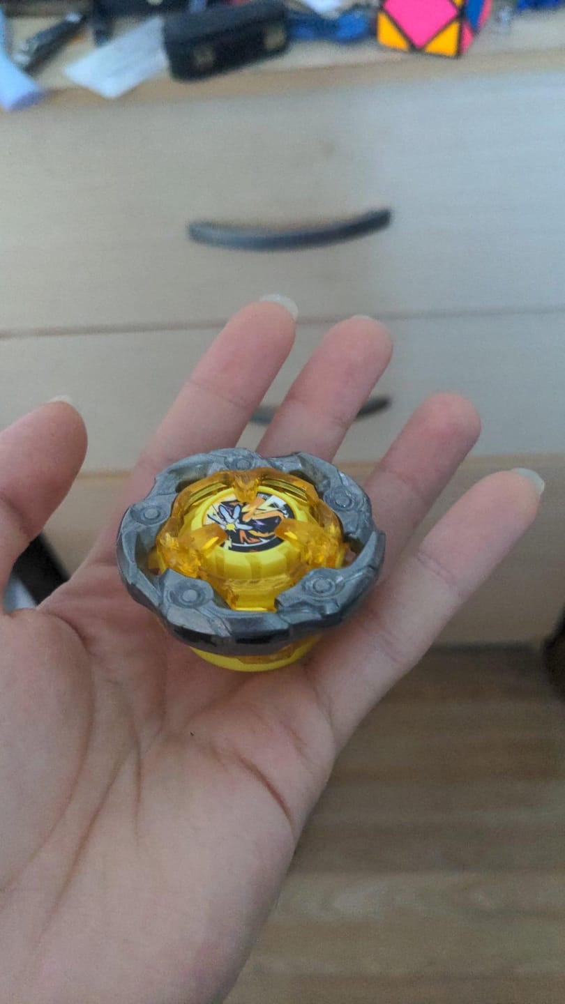 Customer photo review of TAKARA TOMY Beyblade X WizardRod Booster UX-03