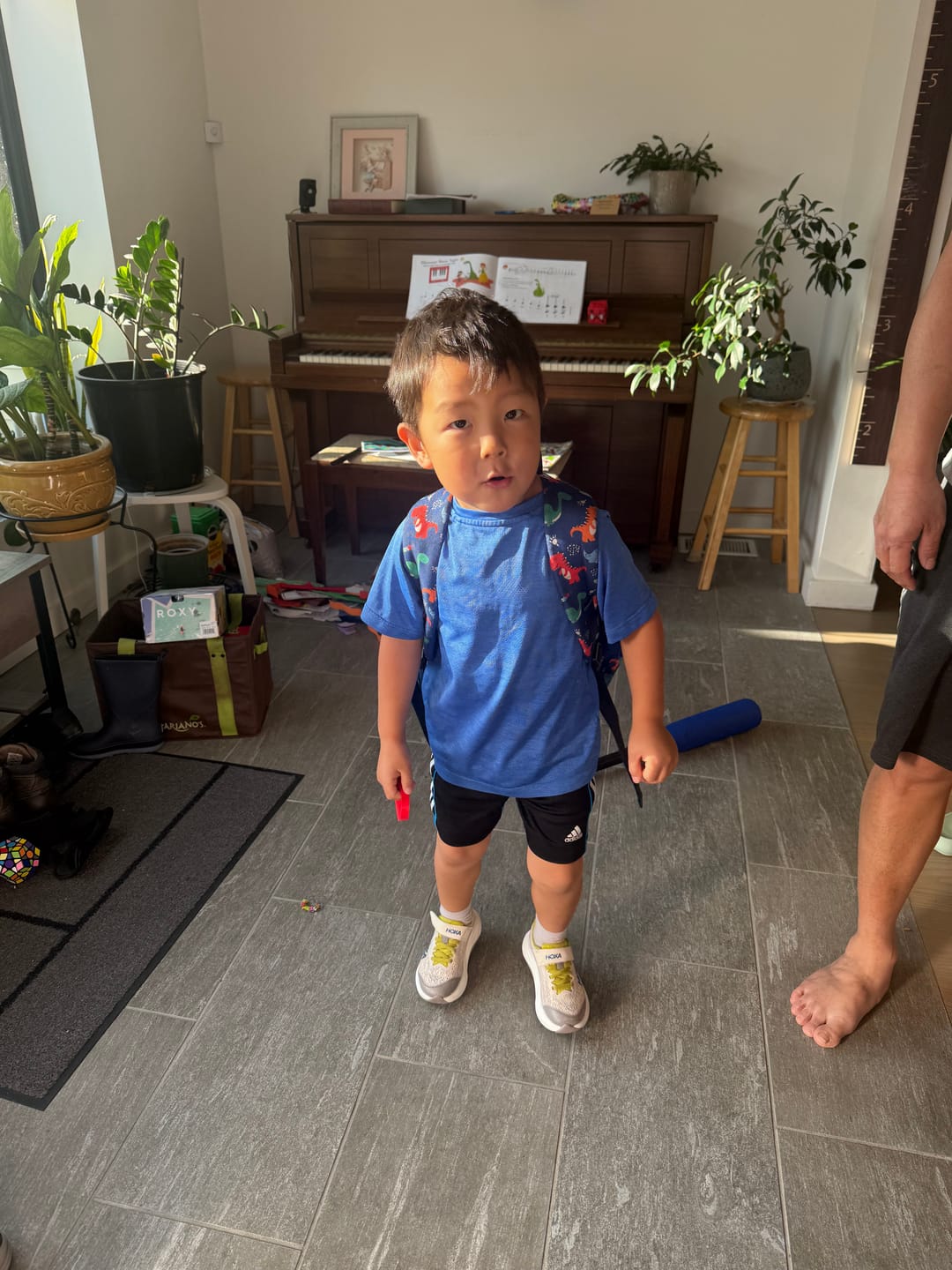 Customer photo review of Hoka Kid's Rincon 4 Little Kids