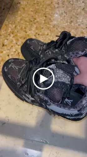 Recensione con video di un cliente su Sneakers LV Skate Swarovski