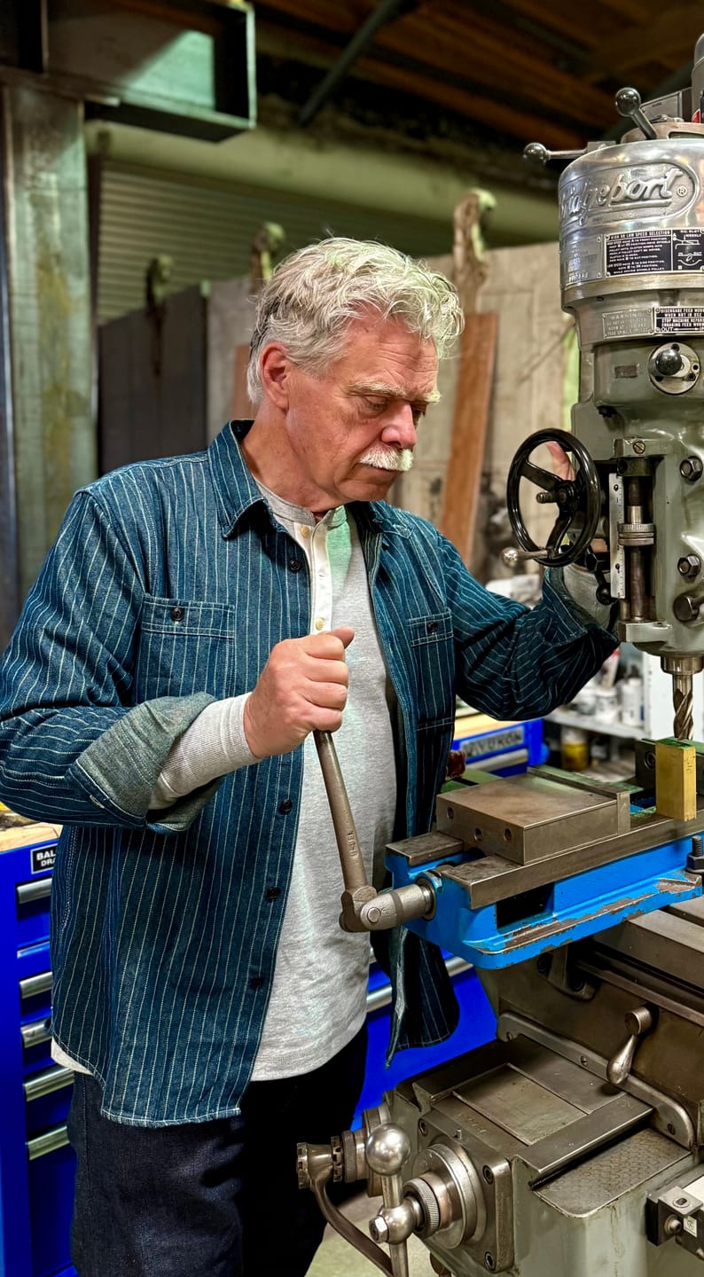 Customer photo review of 9 oz Wabash Vent Hole Work Shirt