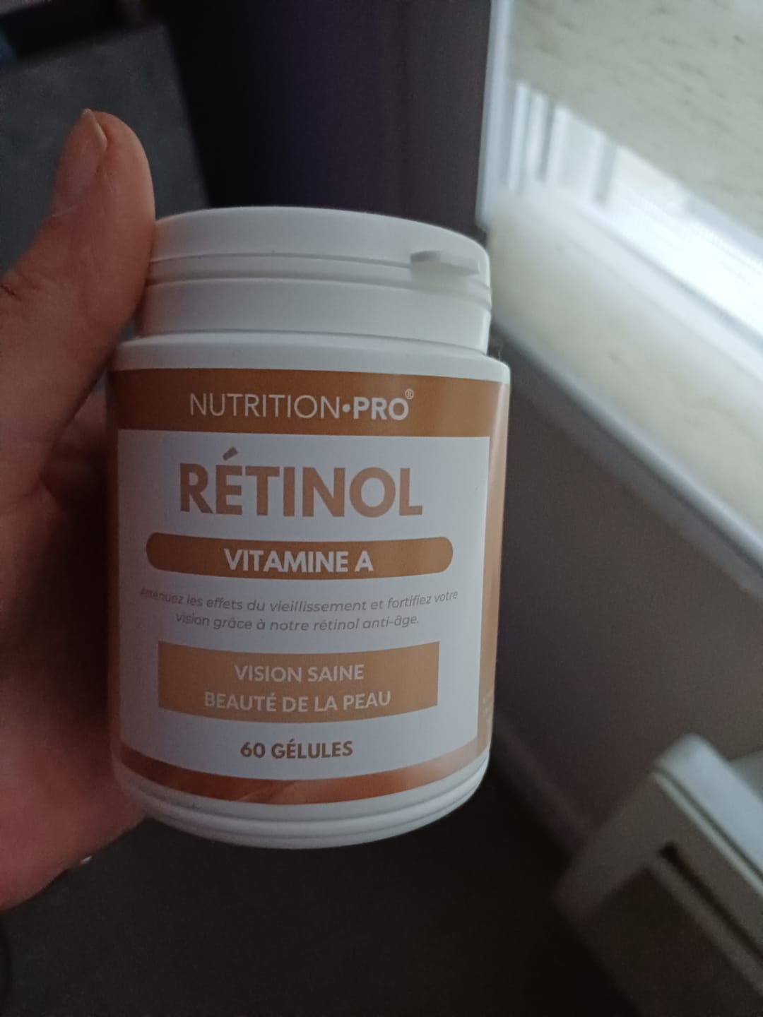 Customer photo review of RÉTINOL (VITAMINE A) - 60 GÉLULES