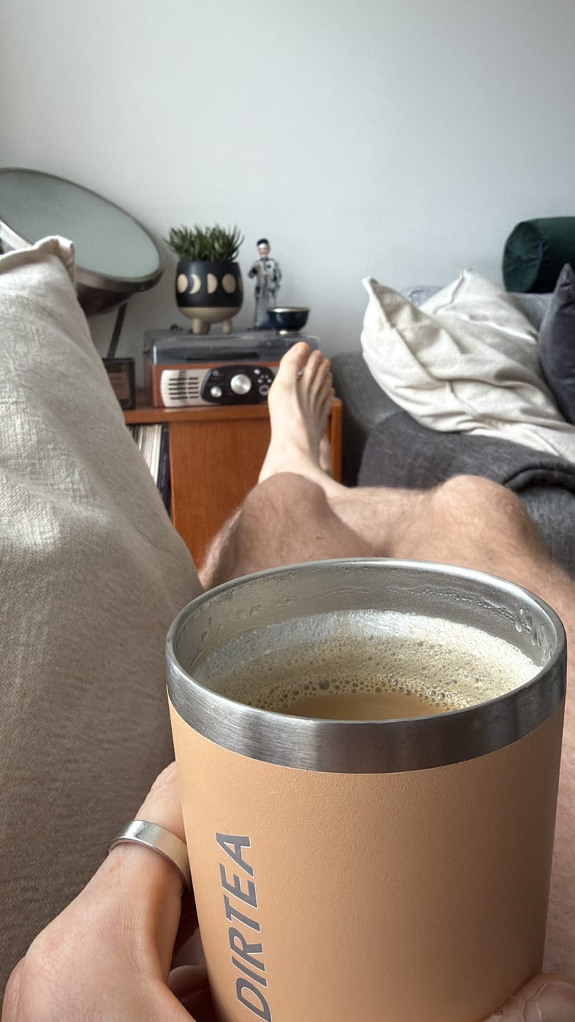 Customer photo review of DIRTEA Coffee