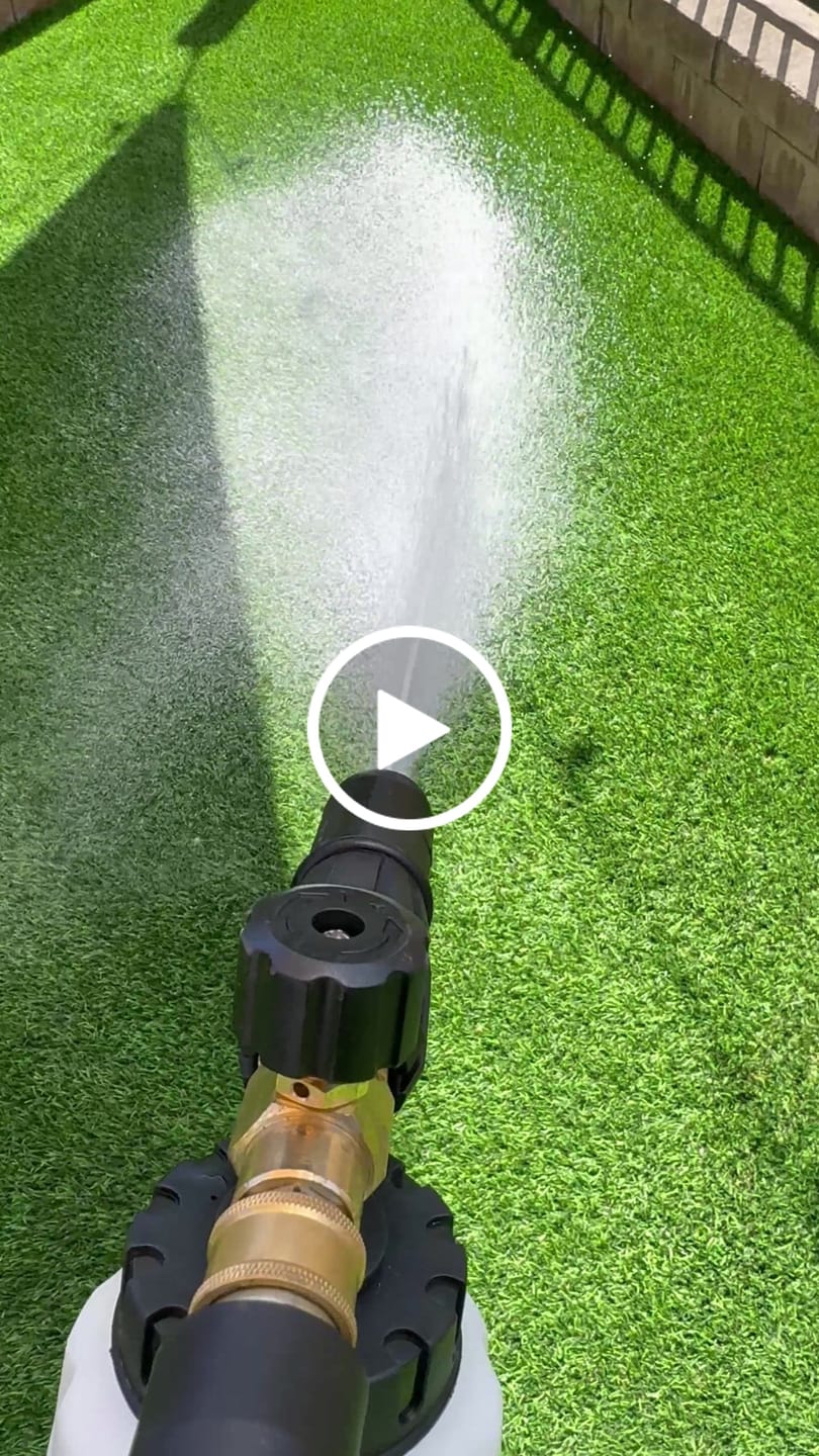 Customer video review of LawN Order Enzyme Based Turf, Grass & Concrete Cleaner, 32 Oz