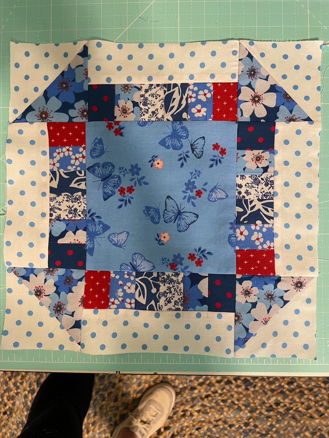 Customer photo review of Vintage Garden - Fat Quarter Bundle