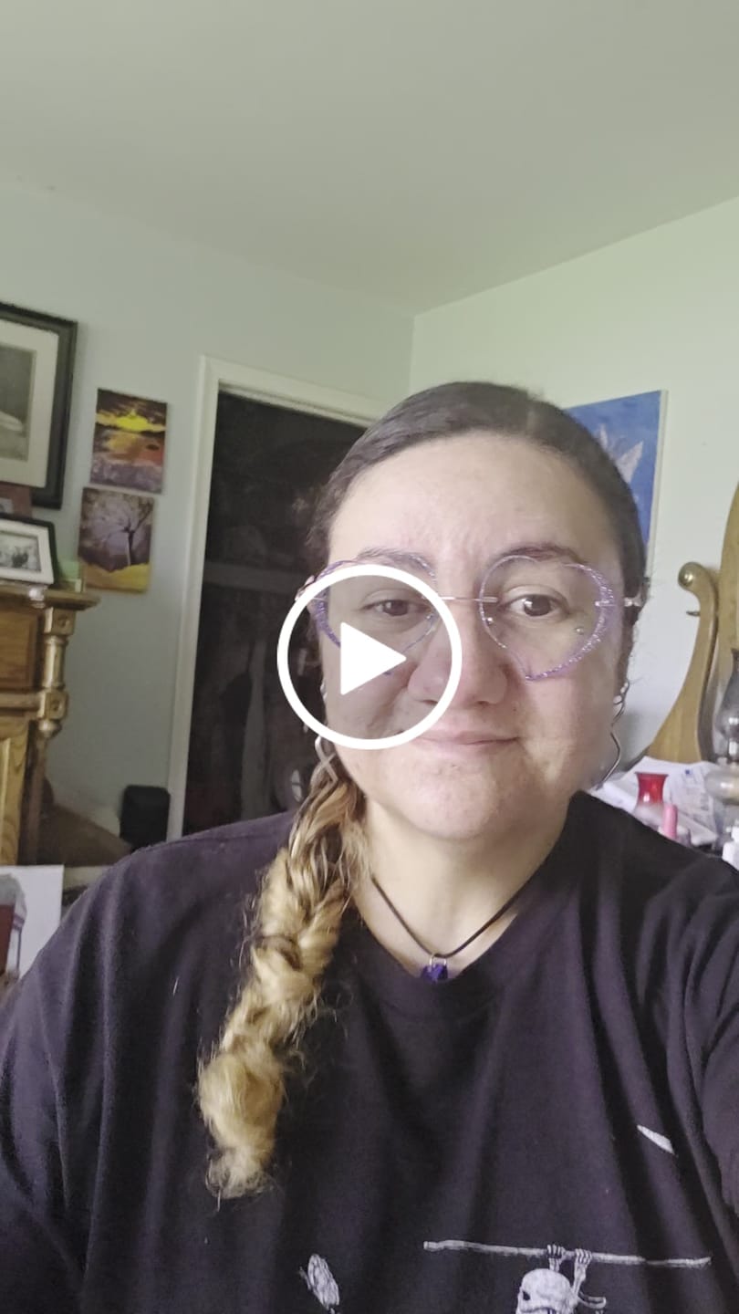Customer video review of Valentin Eyeglasses