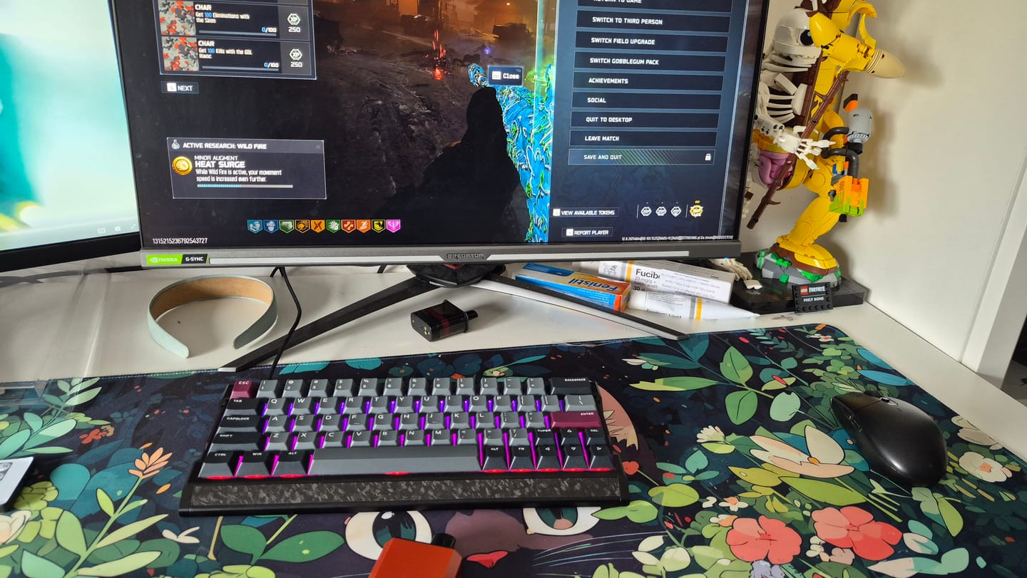 Customer photo review of IQUNIX EV63 Hall Effect Keyboard