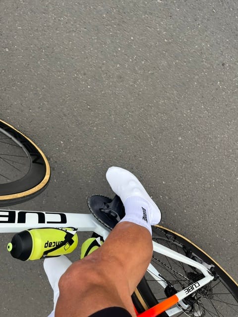 Customer photo review of AERO OVERSHOES – UCI Legal & Extended Length